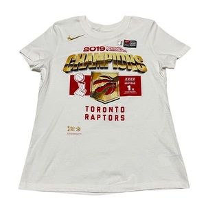 NWT- Limited Nike Locker Room Tee/2019 Raptors NBA Champions